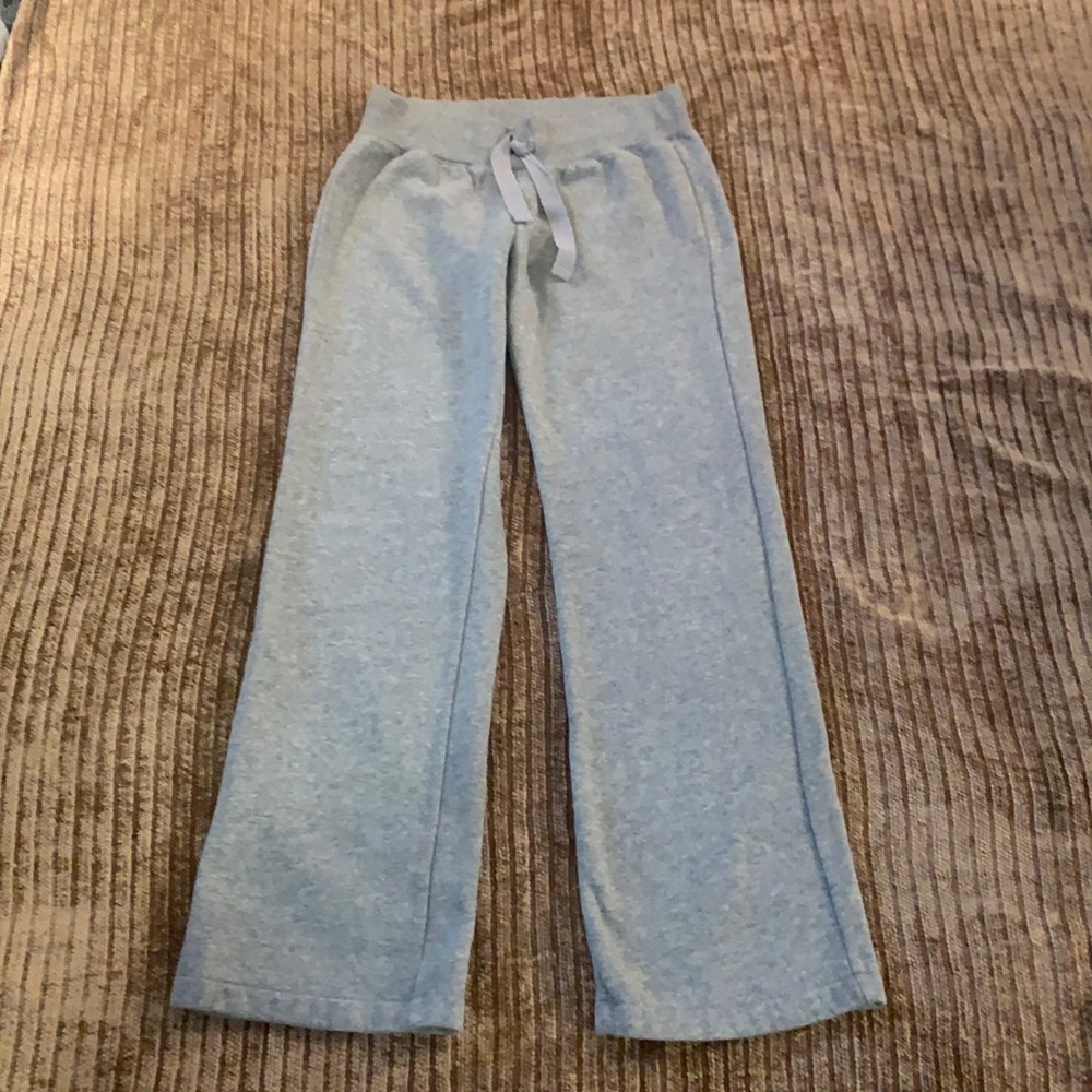 Converse One Star loungewear/sweatpants gray XS fleece-lined, cotton, polyester